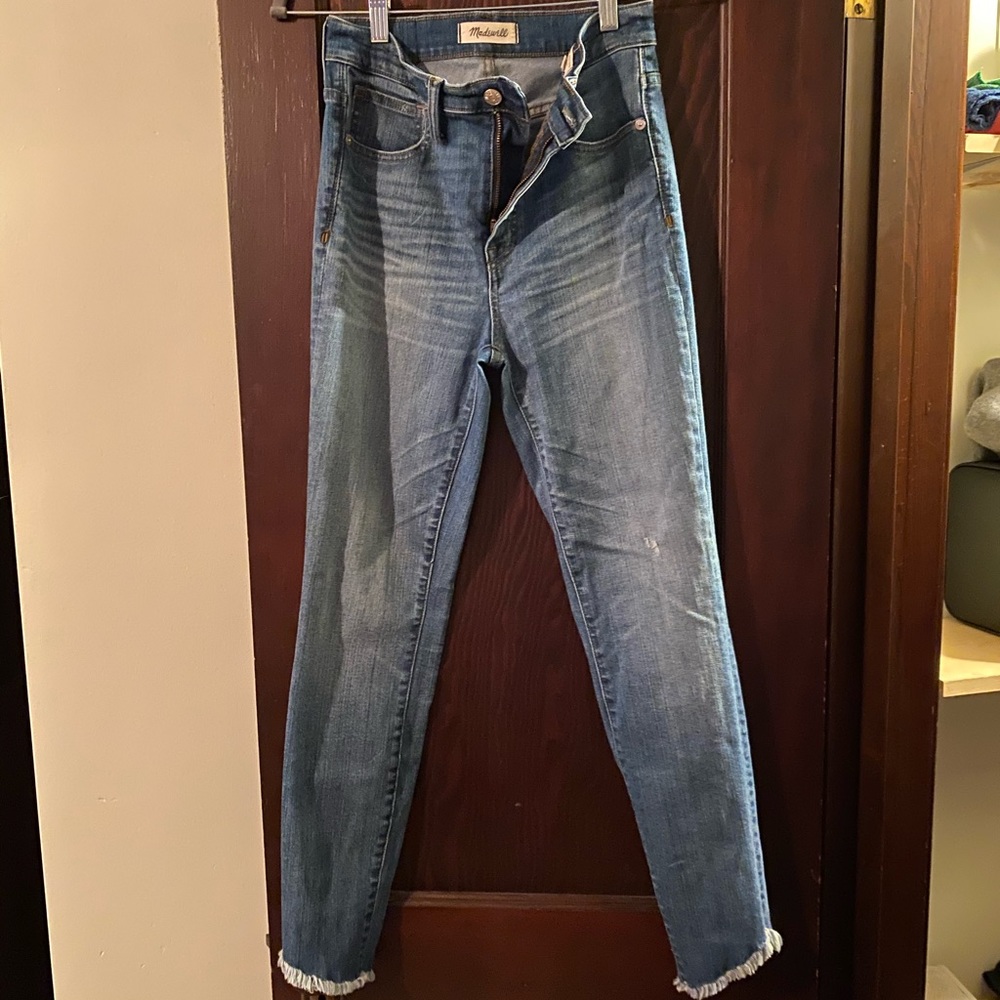 Madewell High Rise Skinny Jeans